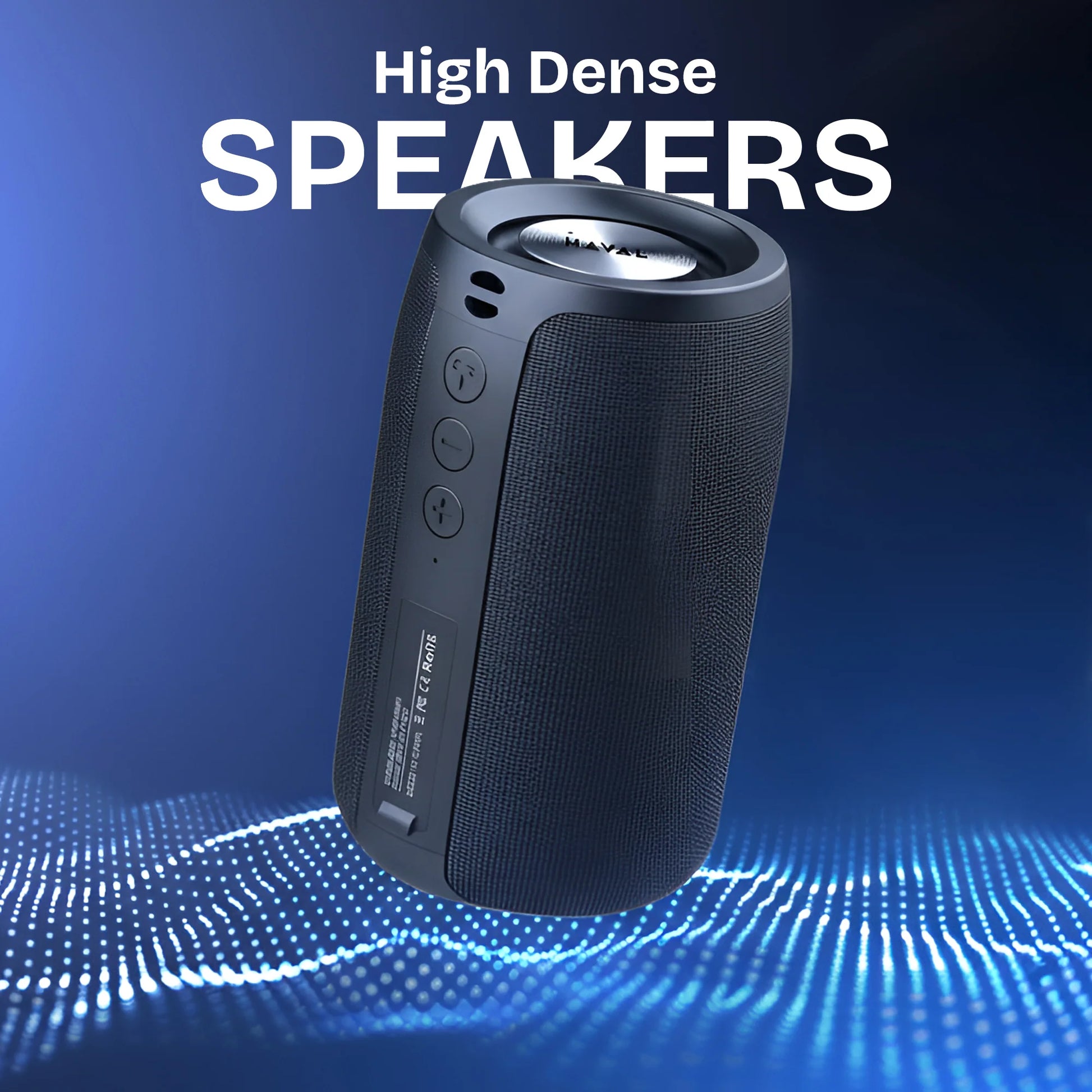 HAVAL S32 PORTABLE BLUETOOTH SPEAKER – 10W LOUDER SOUND, RUGGED DESIGN